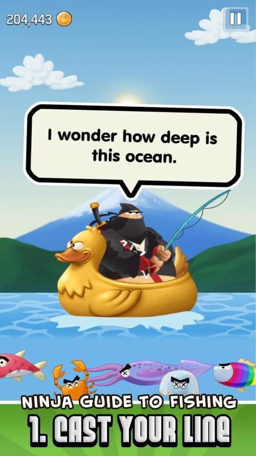 Ninja Fishing screenshot 6