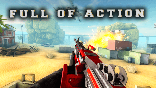 Desert Gunner Machine Gun screenshot 6