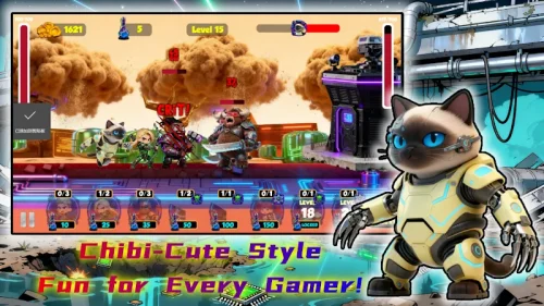Cyber Rush: Neon Tower Wars screenshot 6