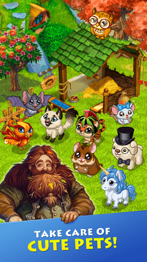 Farmdale: farming games & town screenshot 6