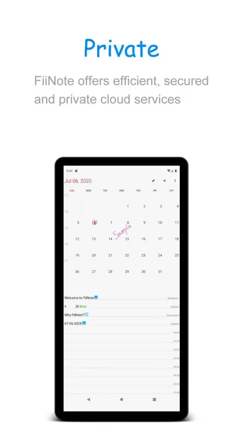 FiiNote, note everything screenshot 6