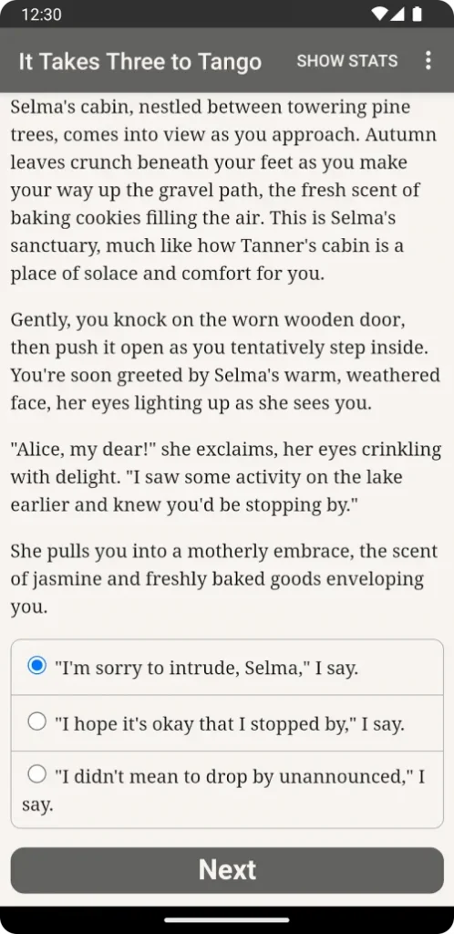 It Takes Three to Tango screenshot 6