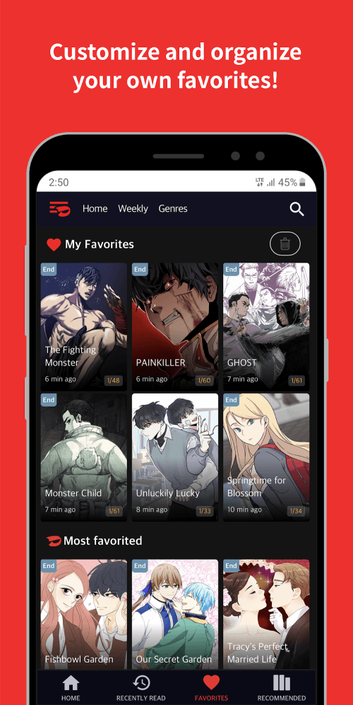 Toomics – Read Premium Comics screenshot 6