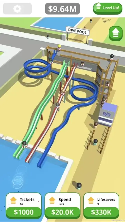 Idle Tap Splash Park screenshot 6