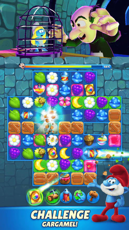 Smurfs Magic Match screenshot 6