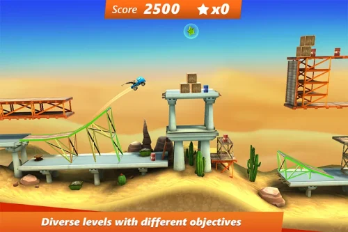 Bridge Constructor Stunts screenshot 6