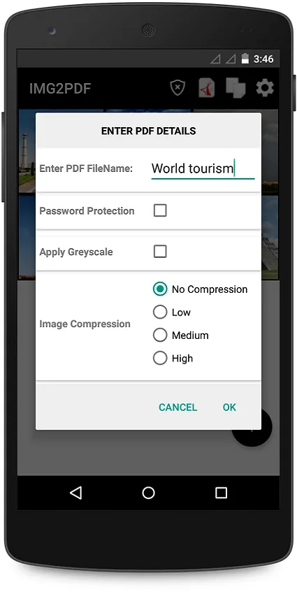 Image to PDF – PDF Makera screenshot 6