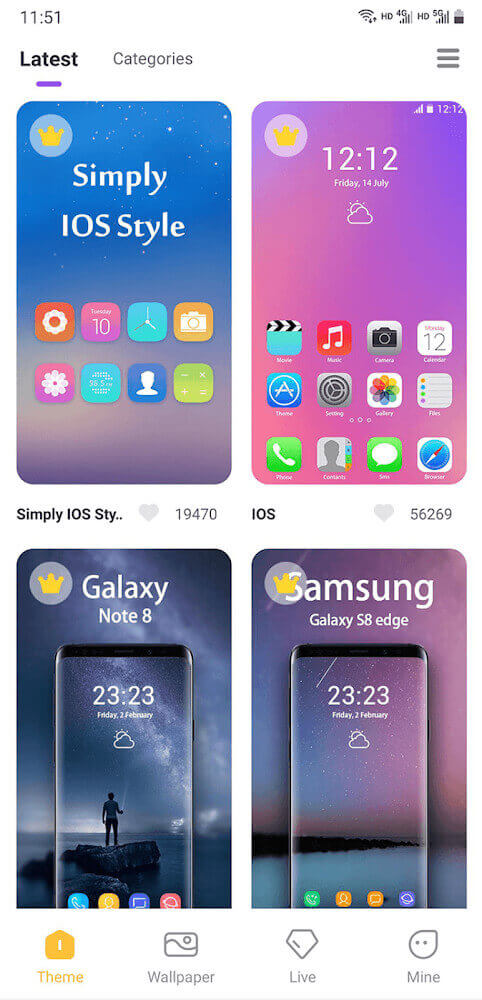 Deep OS Launcher screenshot 6