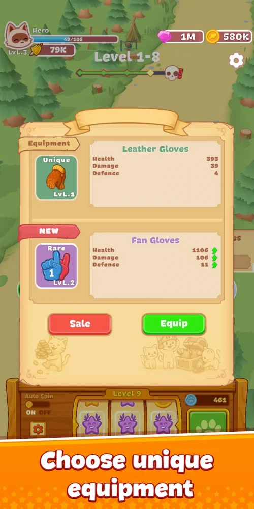 Meow Fury: Idle Cat Legends screenshot 6