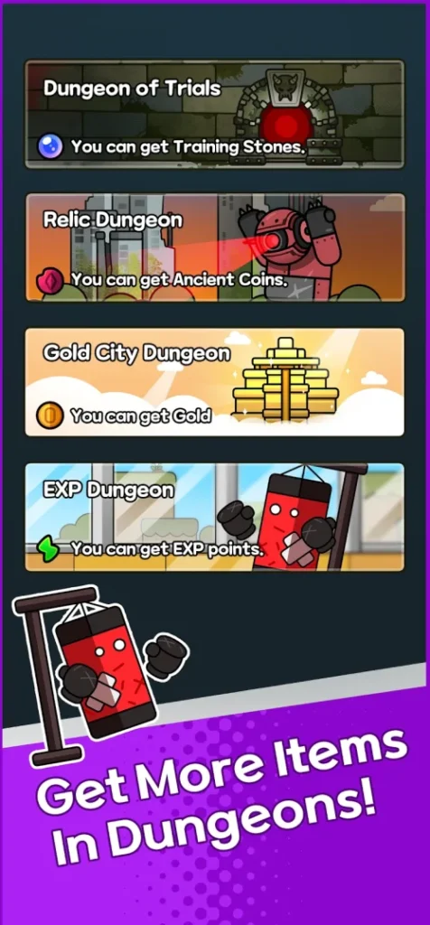God of idle: Growing Warriors screenshot 6