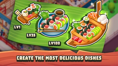 Sushi Empire Tycoon—Idle Game screenshot 6