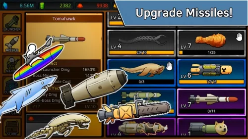 [VIP] Missile Dude RPG : idle screenshot 6