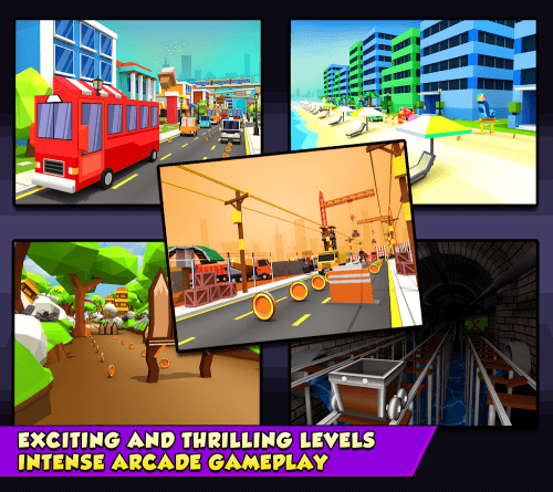 Kiddy Run 3D: Subway Mad Dash screenshot 6