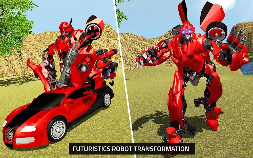 US Robot Transform Car Driving screenshot 6
