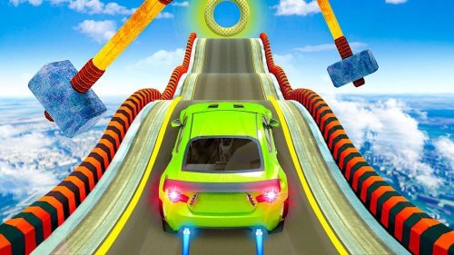 Mega Ramp Car Stunts Race Game screenshot 6