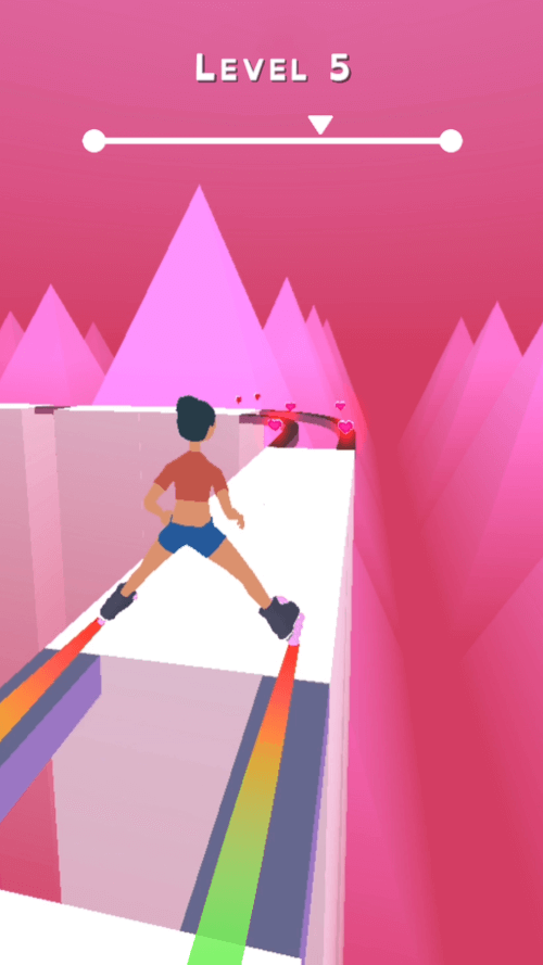 Sky Roller: Rainbow Skating screenshot 6