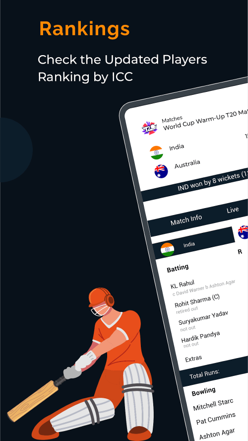 Live Cricket Score Updates screenshot 6