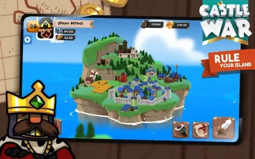 Castle War: Idle Island screenshot 6
