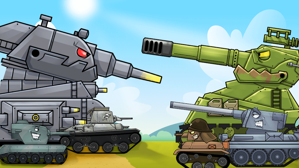 Merge Tanks: Combat war Stars screenshot 6
