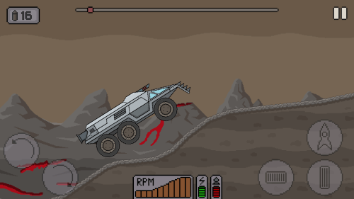 Death Rover: Space Zombie Race screenshot 6