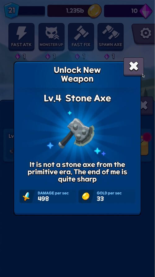 Ultimate Axe Clicker screenshot 6