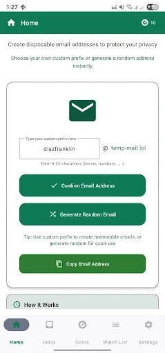 Temp Mail MOD screenshot 6