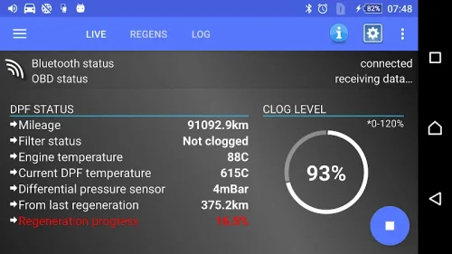 DPF Monitor -Fiat & Alfa Romeo screenshot 6