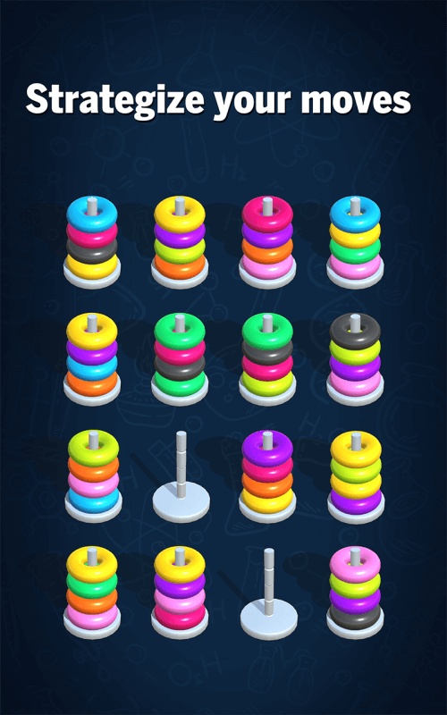 Hoop Sort Puzzle: Color Ring screenshot 6