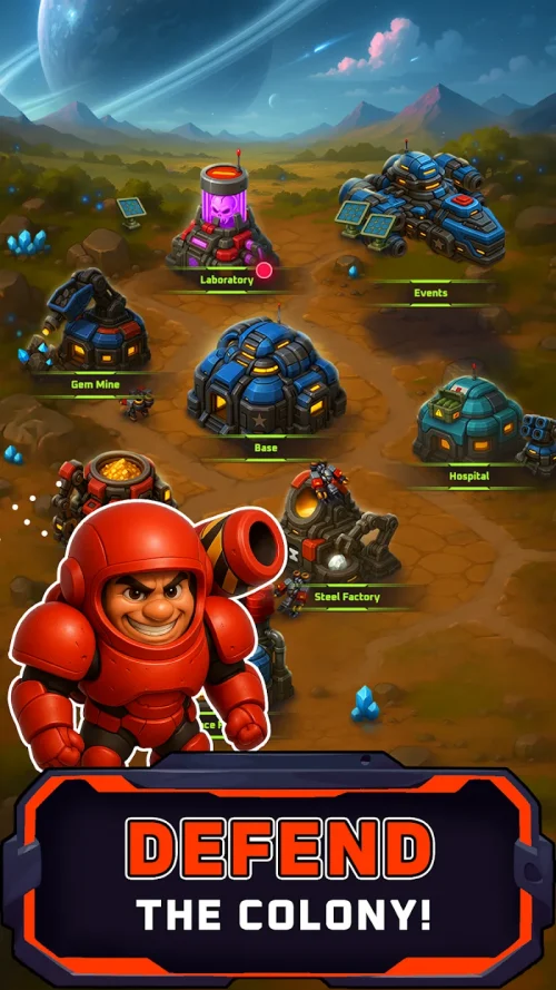 Star Marines: War Invasion TD screenshot 6
