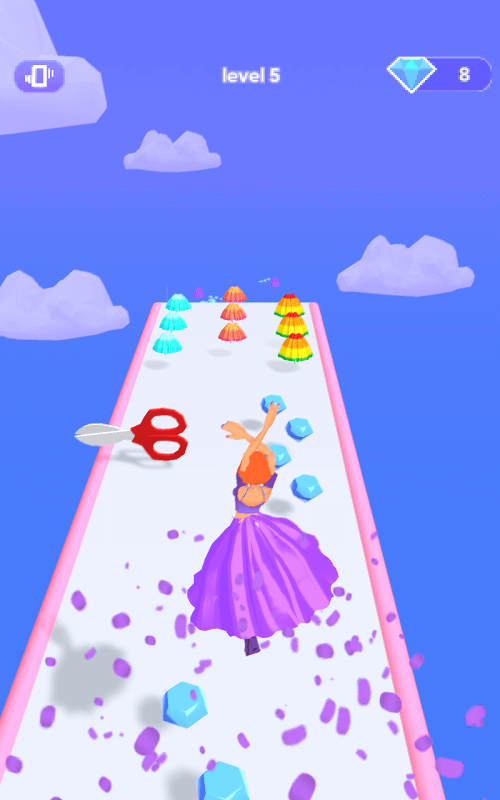 Hover Skirt: stack & dress up screenshot 6