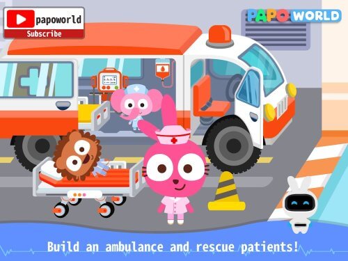 Papo Town: Hospital screenshot 7