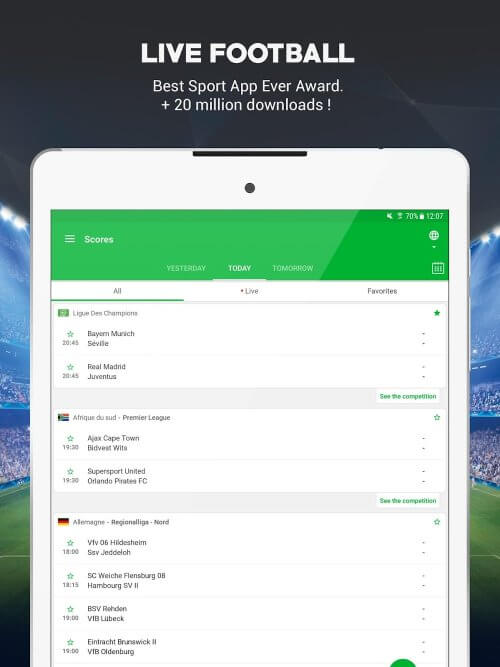 Skores Football screenshot 7
