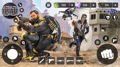 Gun Battleground – Fire Games screenshot 7