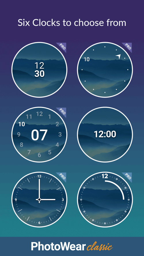 PhotoWear Classic Watch Face screenshot 7
