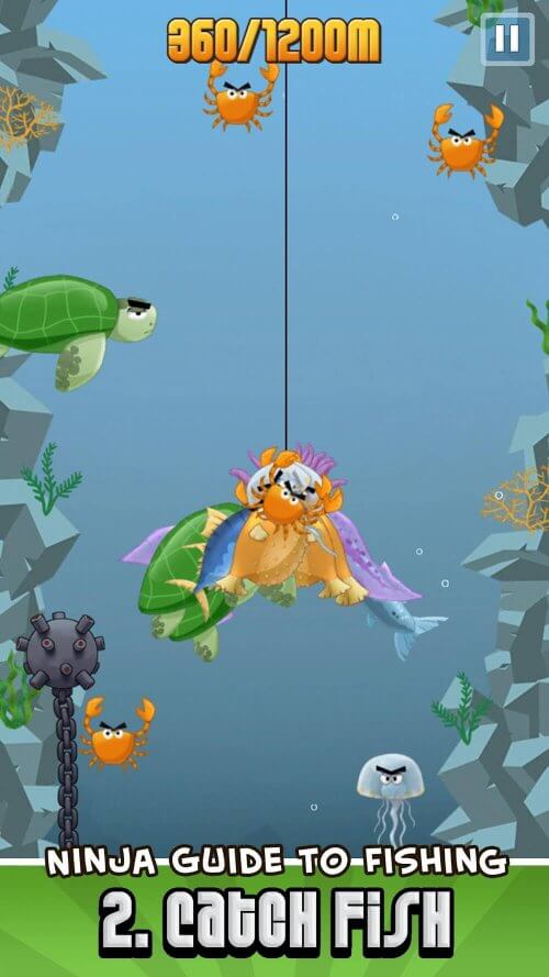 Ninja Fishing screenshot 7