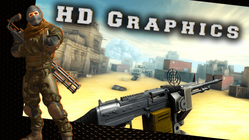 Desert Gunner Machine Gun screenshot 7