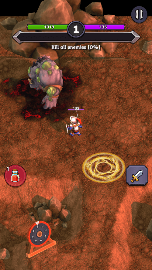 Crusado: Hero RPG Sword Archer screenshot 7