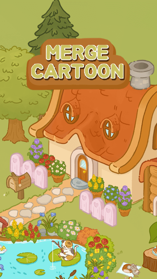 Merge Cartoon : Renovate Town screenshot 7