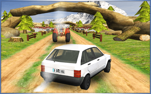 Old Classic Car Race Simulator screenshot 7