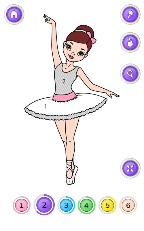 Girls Coloring Book for Girls screenshot 7