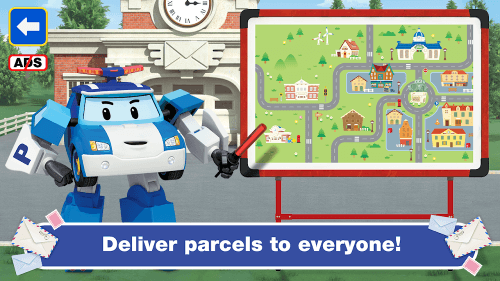 Robocar Poli: Postman Games! screenshot 7
