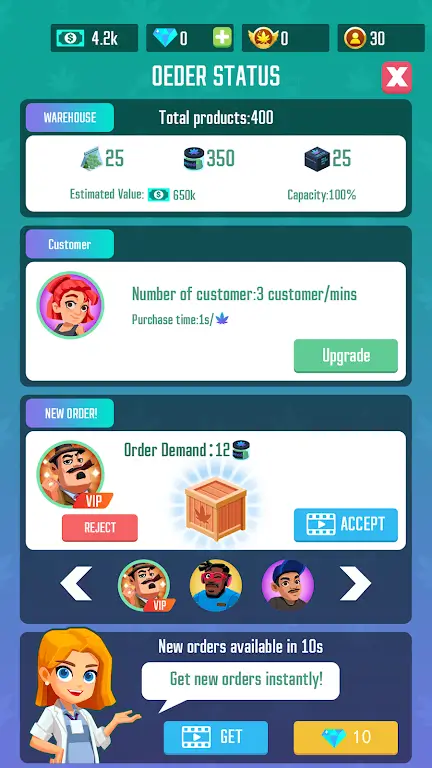 Idle Weed Inc screenshot 7