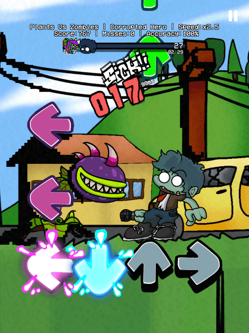 FNF Plants vs Rap Funkers Mod screenshot 7