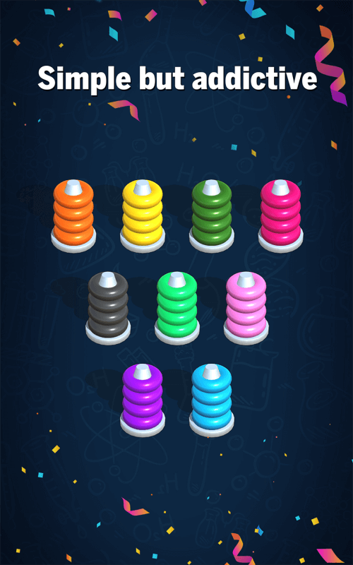 Hoop Sort Puzzle: Color Ring screenshot 7