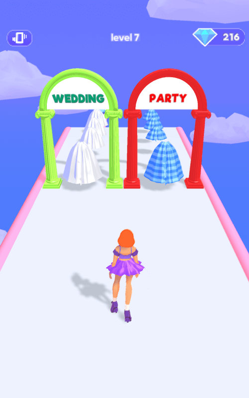 Hover Skirt: stack & dress up screenshot 7