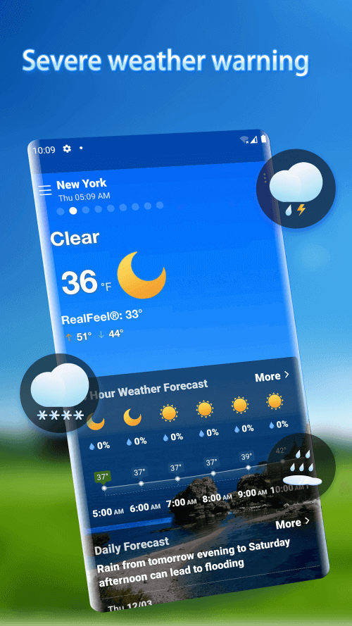 Local Weather Alerts – Widget screenshot 7