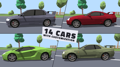 Polygon Drift: Traffic Racing screenshot 7