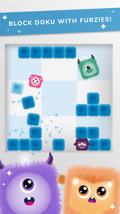 Furzies: Mergedoku screenshot 7