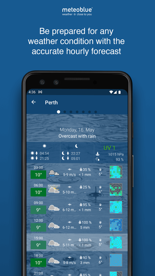 meteoblue weather & maps screenshot 7