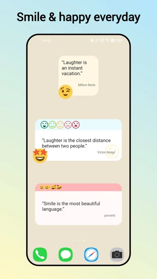 Happy Launcher, smile launcher (Smile Launcher) screenshot 7